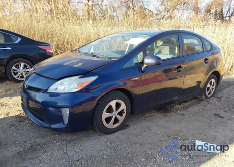2013 Toyota Prius Two z USA, uszkodzony, nr VIN JTDKN3DU5D1725117